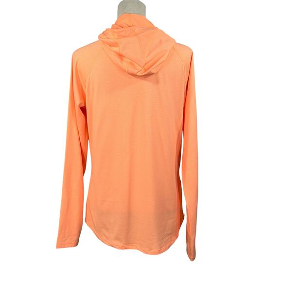 Under Armour Large Threadborne Fitted Top Activewear HeatGear Hooded Womens - Picture 6 of 11